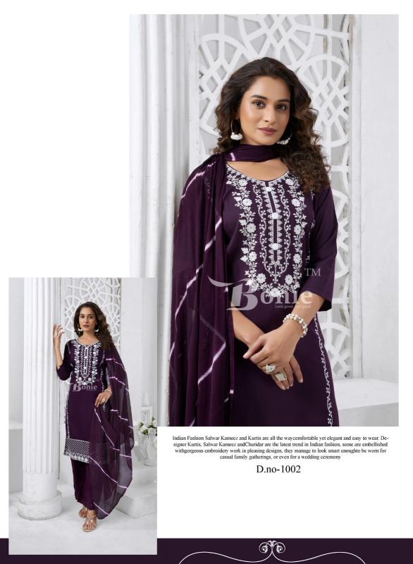 Bonie Trishla Vol 1 Catalog kurta set for women wholesale