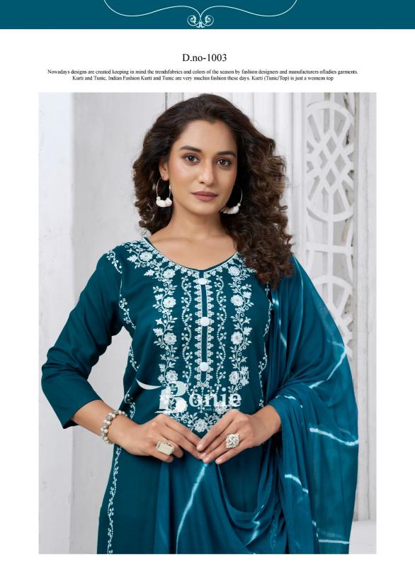 Bonie Trishla Vol 1 Catalog kurta set for women wholesale