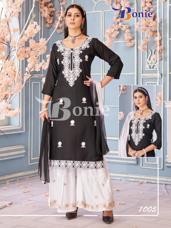 Bonie Vamika Vol 1 Catalog plazo kurti catalogue