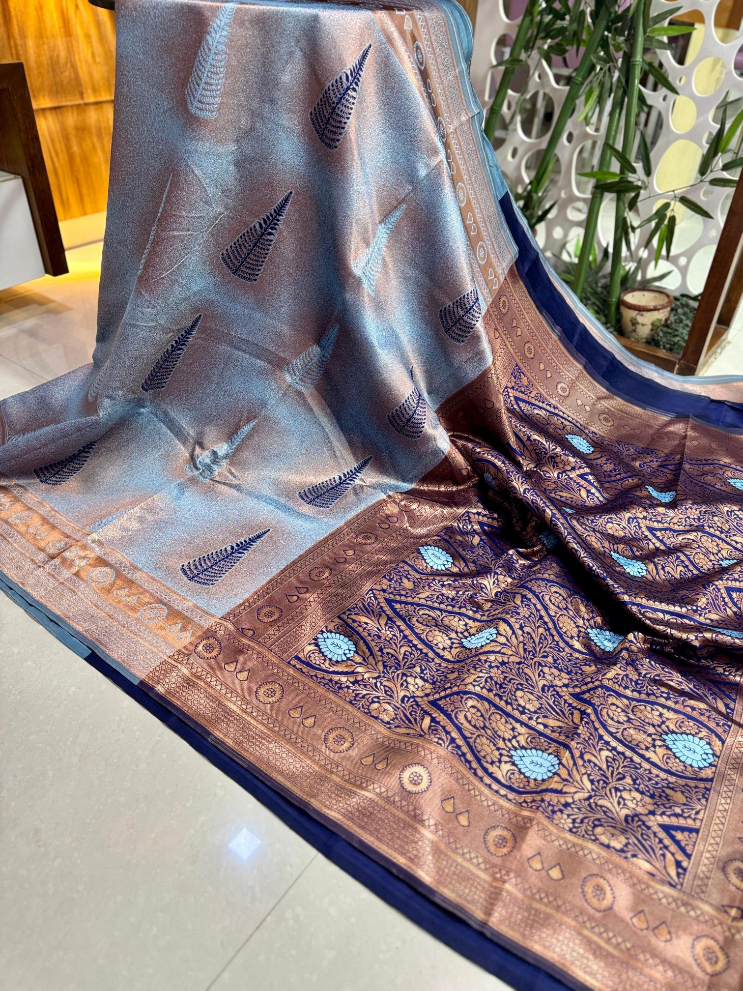 Dazira majestic Banarasi Silk Catalog actress in saree india five