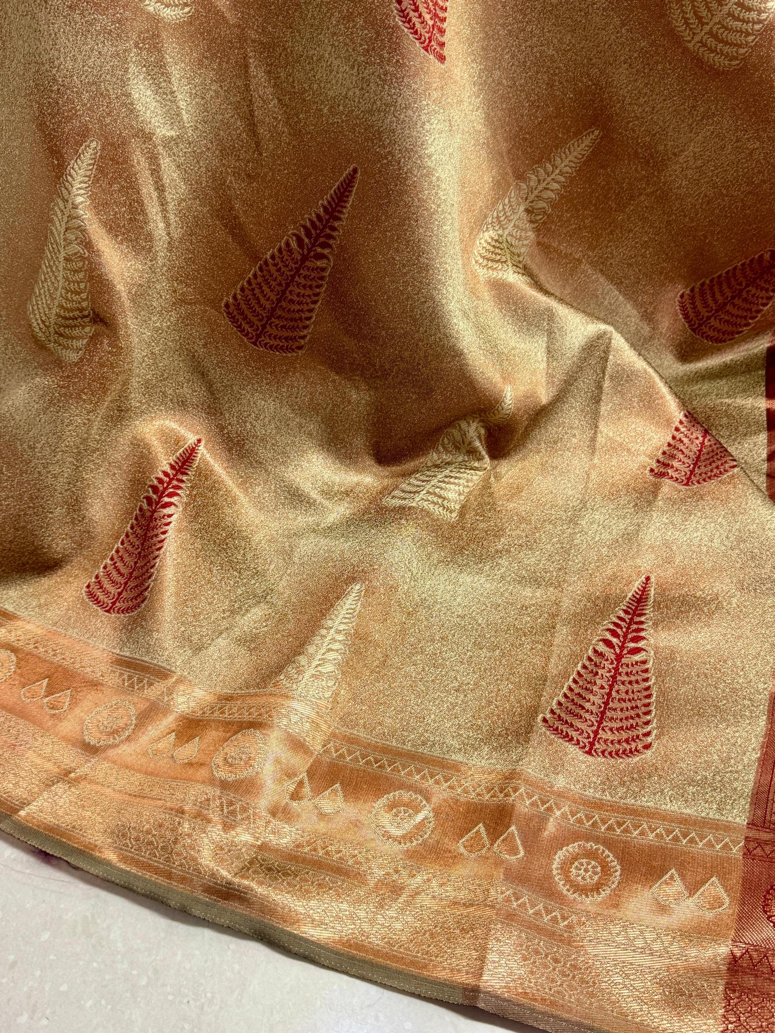 Dazira majestic Banarasi Silk Catalog actress in saree india five