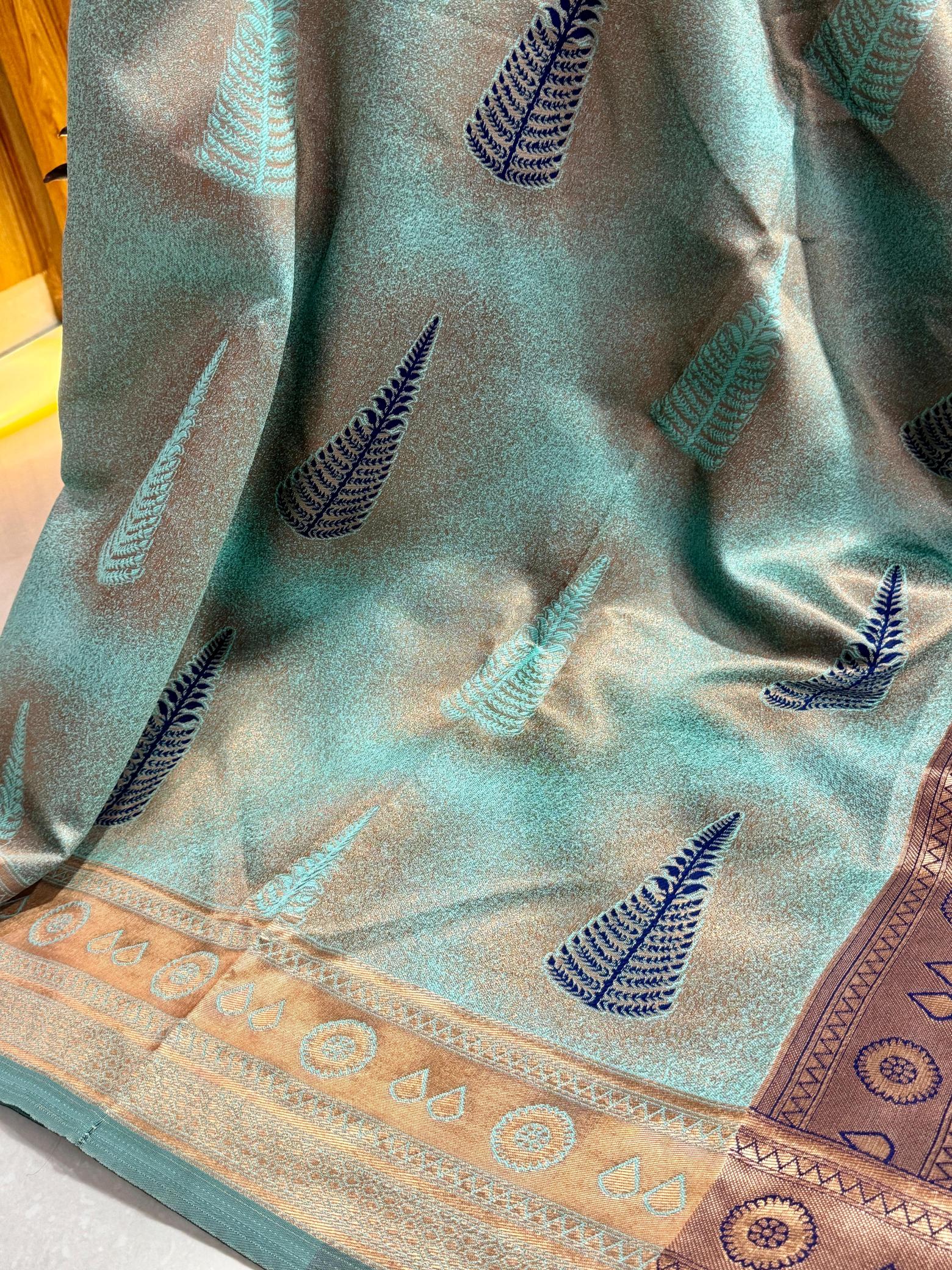 Dazira majestic Banarasi Silk Catalog actress in saree india five