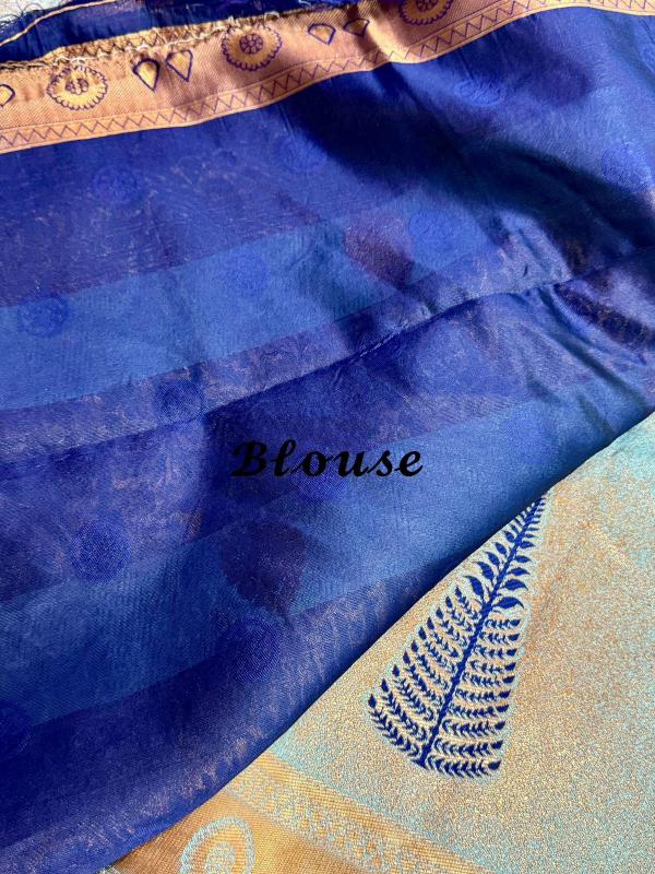 Dazira majestic Banarasi Silk Catalog actress in saree india five