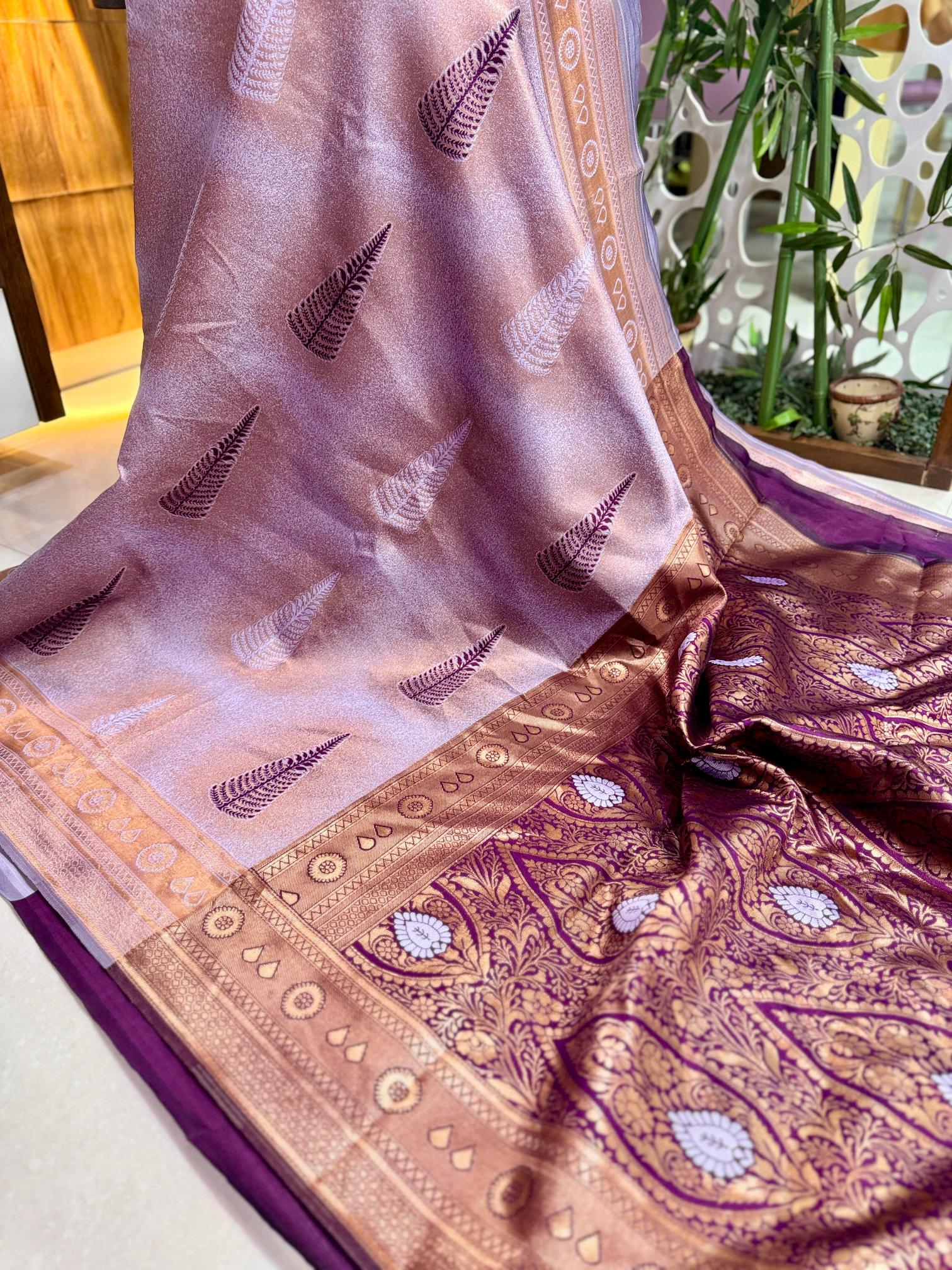 Dazira majestic Banarasi Silk Catalog actress in saree india five
