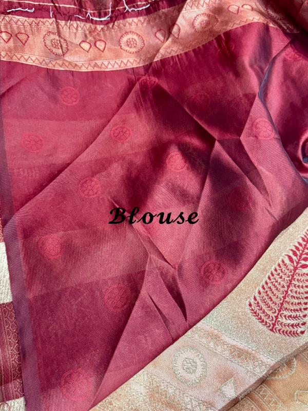 Dazira majestic Banarasi Silk Catalog actress in saree india five