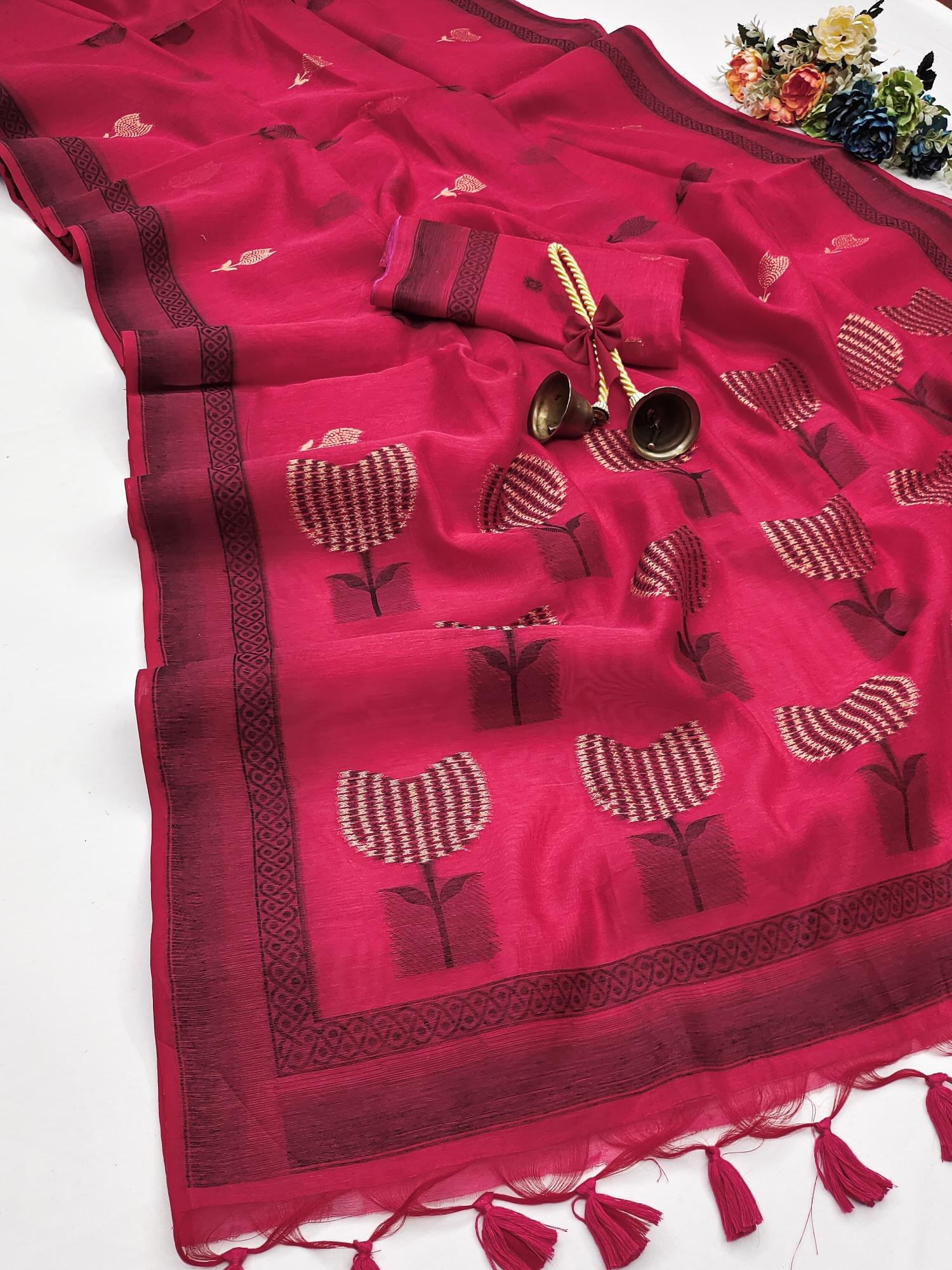 Dazira Premium soft muga Cotton vol 1 Catalog types of cotton sarees in india