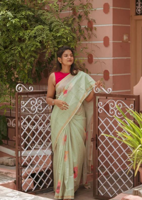 Dazira Soft Original Lenin Catalog fashion photography india saree pinterest