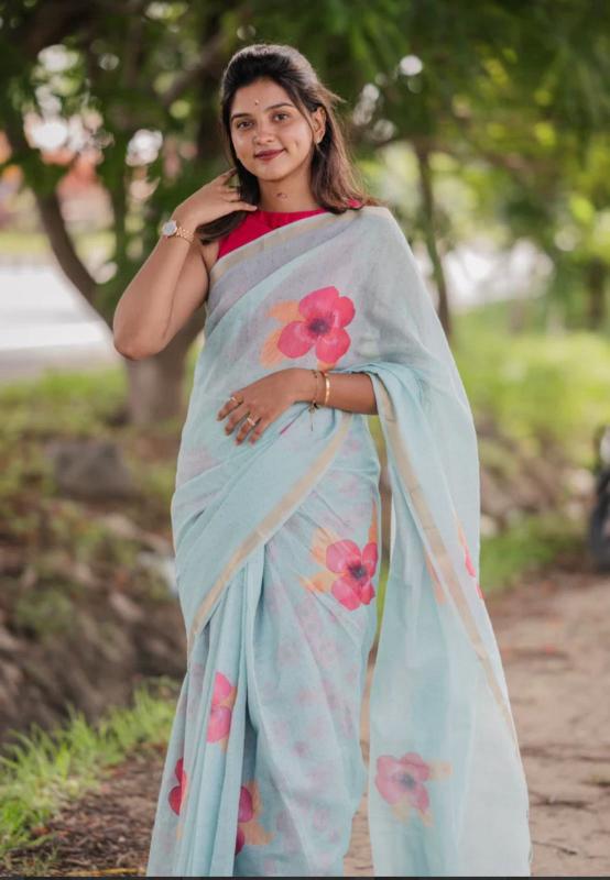 Dazira Soft Original Lenin Catalog fashion photography india saree pinterest
