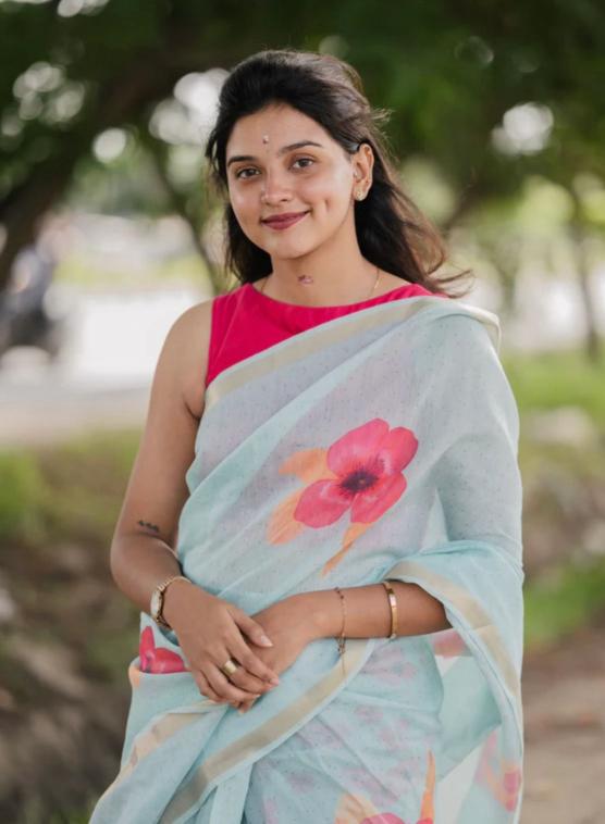 Dazira Soft Original Lenin Catalog fashion photography india saree pinterest