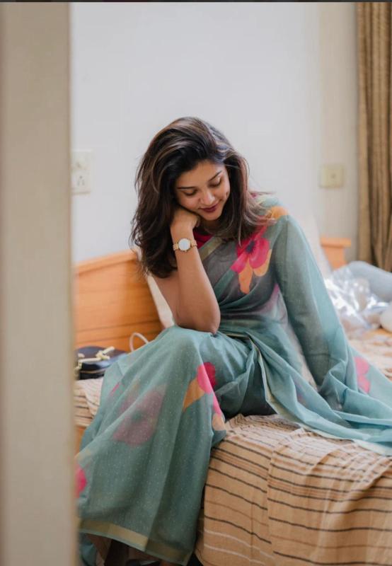 Dazira Soft Original Lenin Catalog fashion photography india saree pinterest