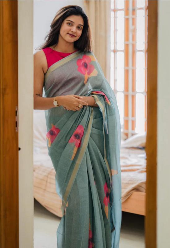 Dazira Soft Original Lenin Catalog fashion photography india saree pinterest