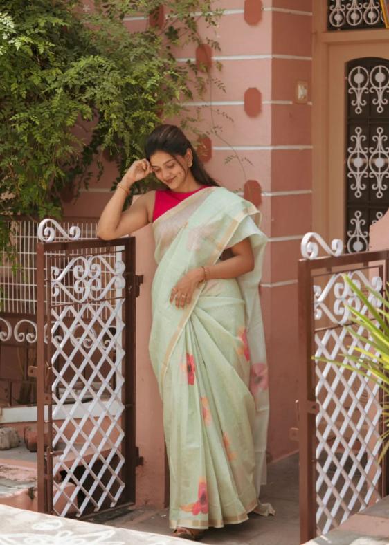 Dazira Soft Original Lenin Catalog fashion photography india saree pinterest