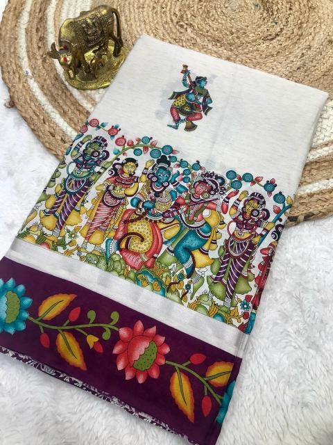 Dazira Zuhi Vol 10 catalog telia rumal cotton saree online india