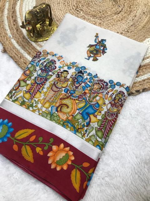 Dazira Zuhi Vol 10 catalog telia rumal cotton saree online india
