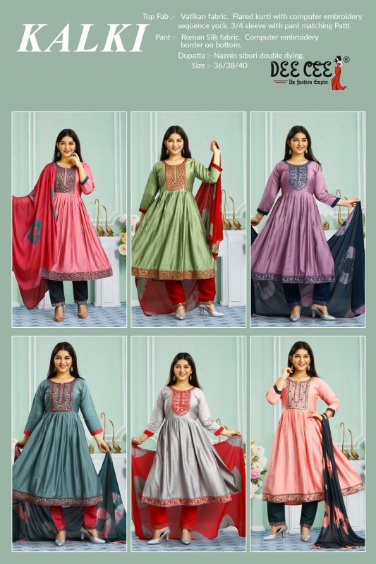 Deecee Kalki Kids Catalog psyna kurtis catalogue