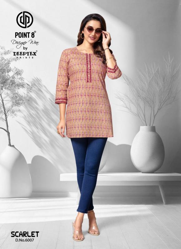 Deeptex Scarlet Vol-6 – Short Tops - Wholesale Catalog