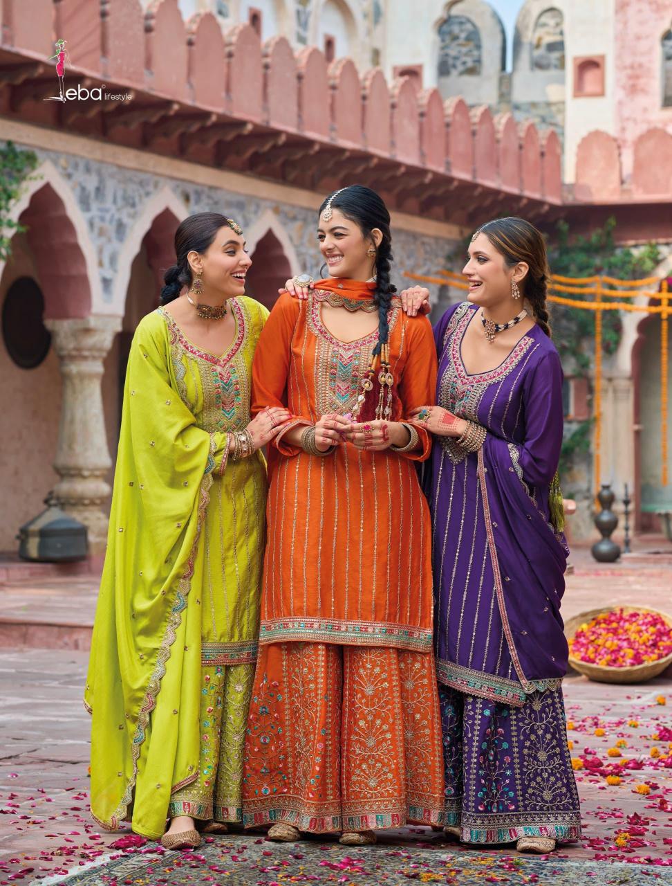 Eba sahenaaz Catalog ready made salwar kameez wholesale in surat