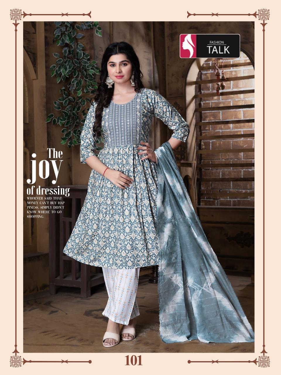 Fashion Talk Chahat VOL.0.1.2 Catalog kurti designs catalogue latest kurti design images