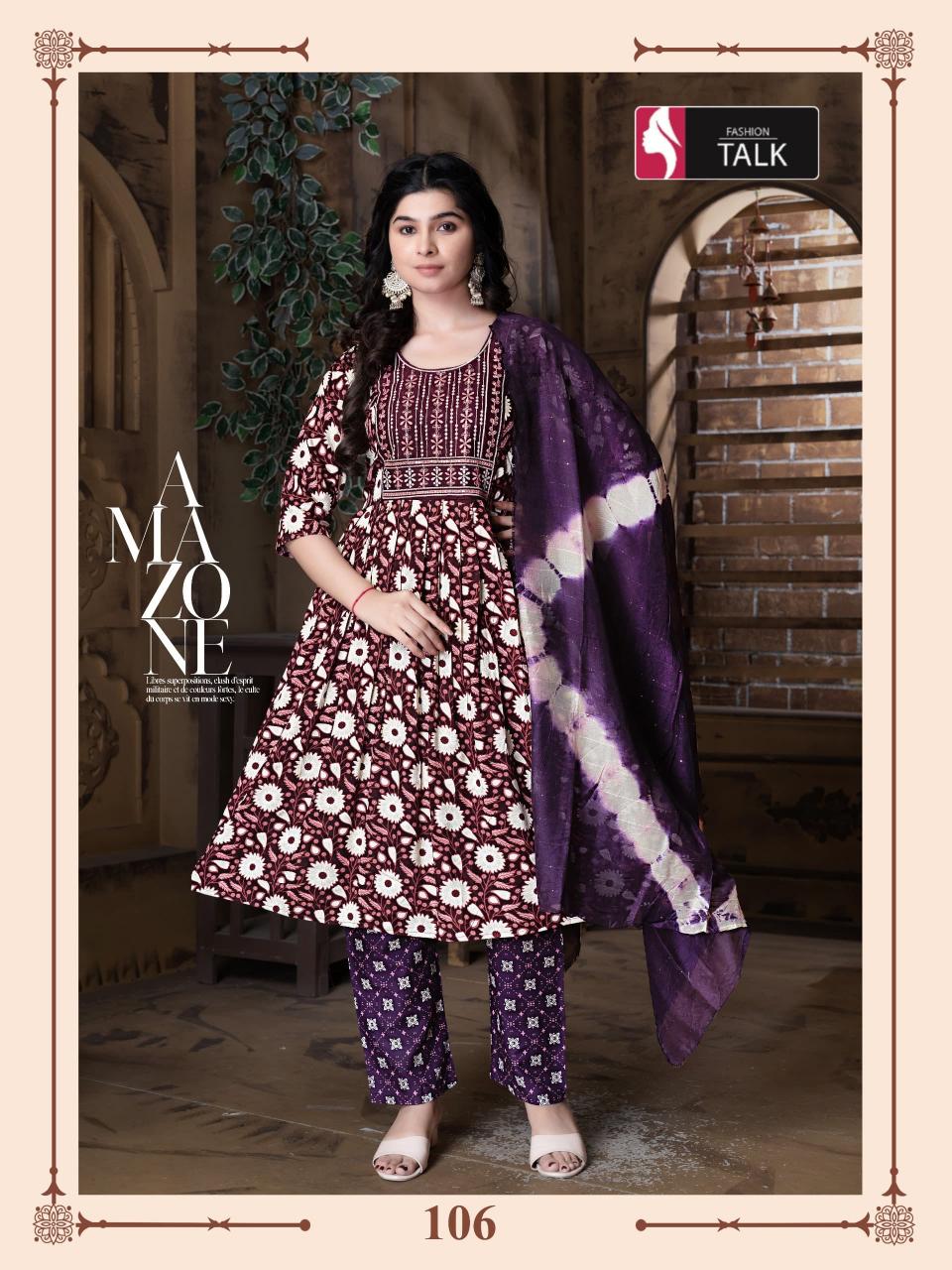 Fashion Talk Chahat VOL.0.1.2 Catalog kurti designs catalogue latest kurti design images