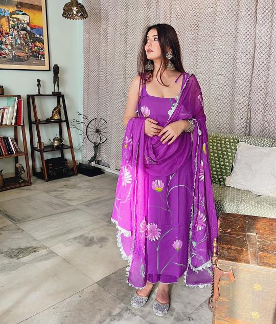 Felocity Satkaveri 1 Catalog Viscose French Crepe neck designs for kurtis catalogue