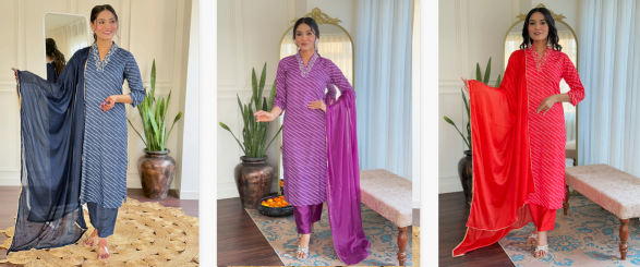 Felocity Sku Shreevalli catalog Muslin Embroidered kurti wholesale surat textile market