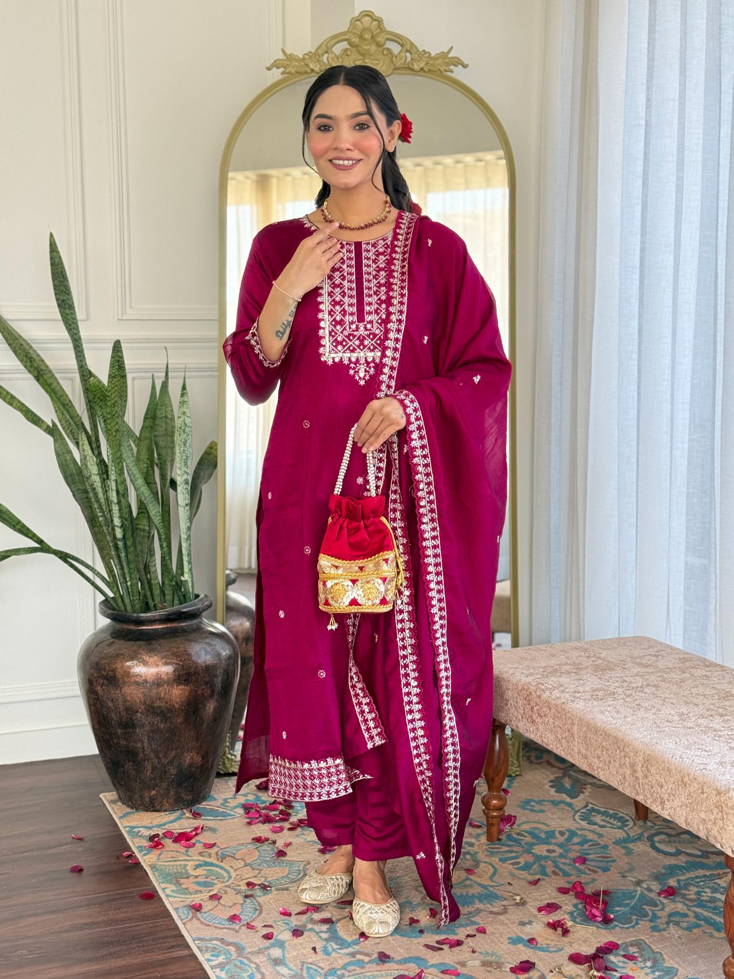 Felocity Yashvi 2 Catalog Designer Embroidered selfie kurtis catalogue buy onlinr