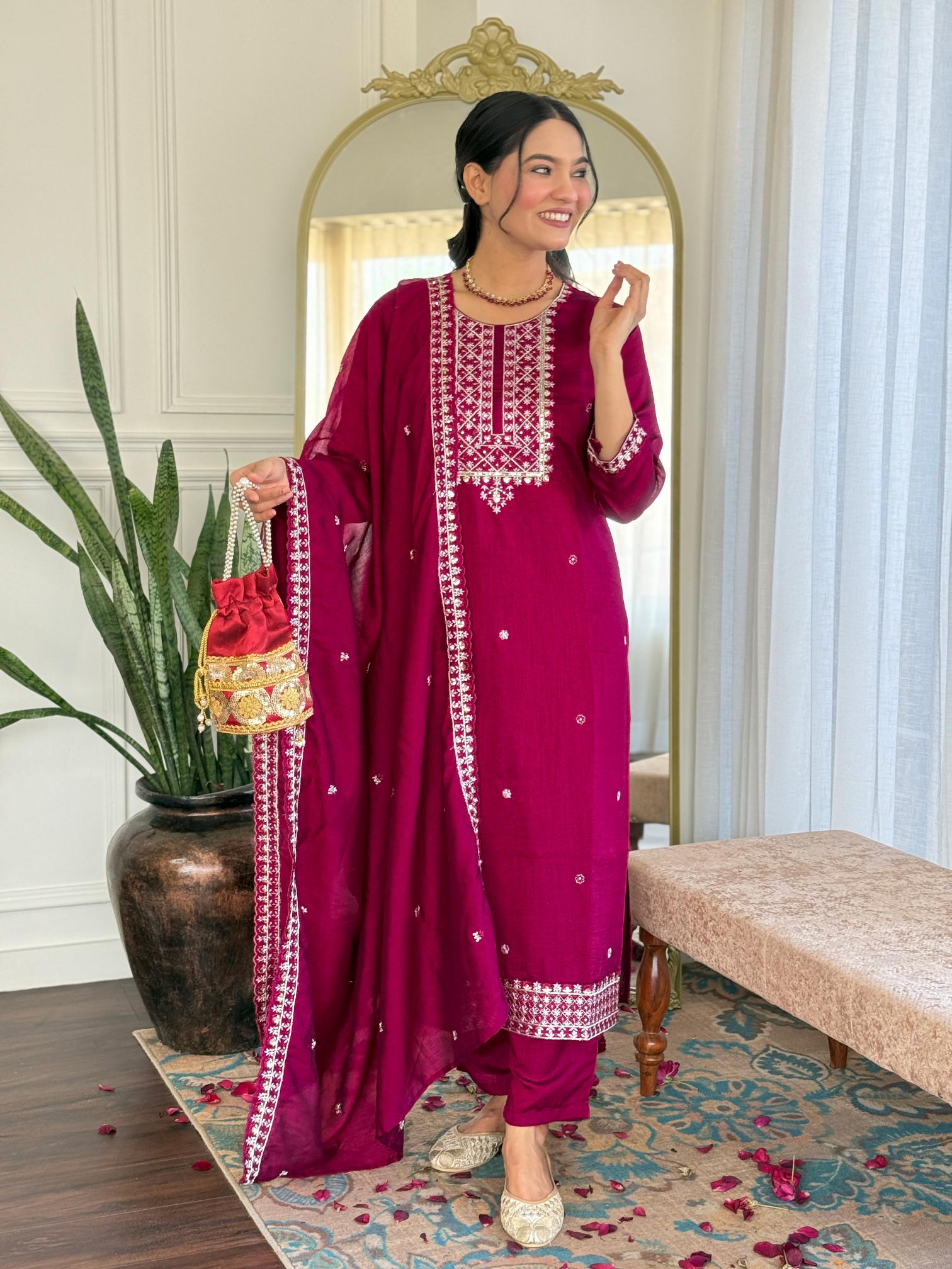 Felocity Yashvi 2 Catalog Designer Embroidered selfie kurtis catalogue buy onlinr