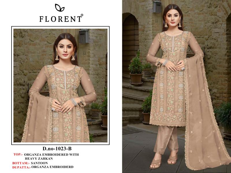 Florent 1023 ABCD Catalog pakistani suits in wholesale price