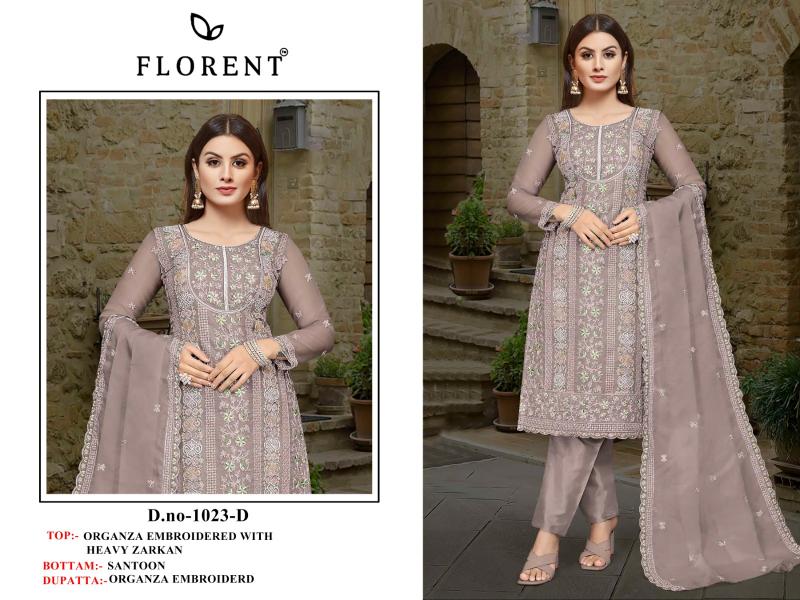 Florent 1023 ABCD Catalog pakistani suits in wholesale price