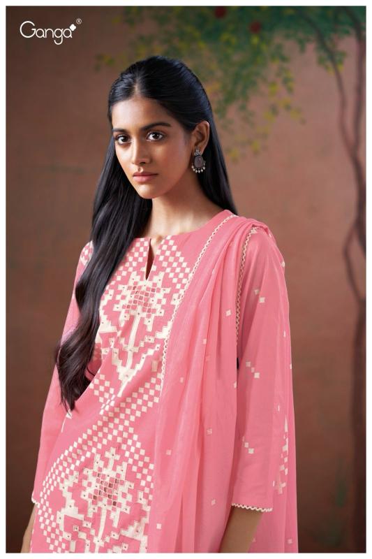Ganga Belen 3227 catalog cotton printed salwar kameez designs