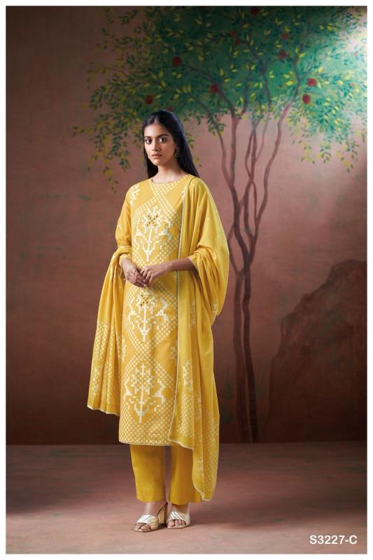 Ganga Belen 3227 catalog cotton printed salwar kameez designs