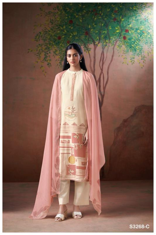 Ganga Cairo 3268 catalog lowest price salwar suit