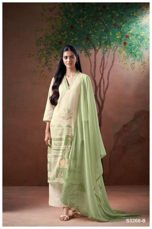 Ganga Cairo 3268 catalog lowest price salwar suit