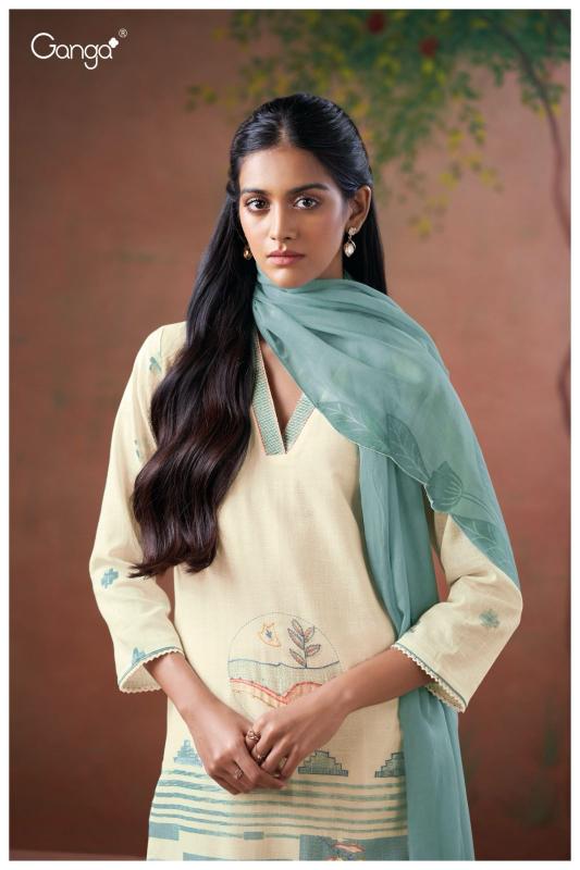 Ganga Cairo 3268 catalog lowest price salwar suit