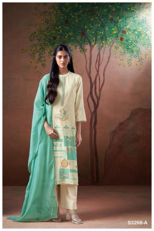 Ganga Cairo 3268 catalog lowest price salwar suit