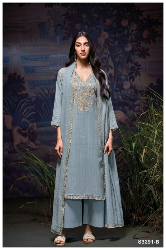 Ganga Caleah 3291 catalog pakistani cotton salwar suit 