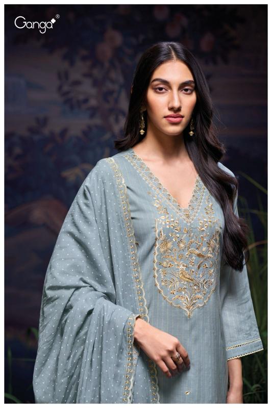 Ganga Caleah 3291 catalog pakistani cotton salwar suit 