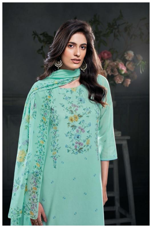 Ganga Citra 2775 Catalog hand work salwar kameez designs