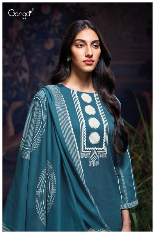 Ganga Devanie 3303 catalog cotton salwar kameez manufacturers in surat
