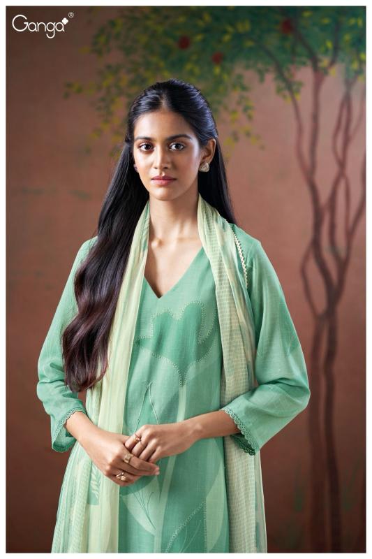 Ganga Elauna 3287 catalog best quality salwar suits