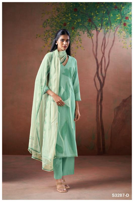 Ganga Elauna 3287 catalog best quality salwar suits