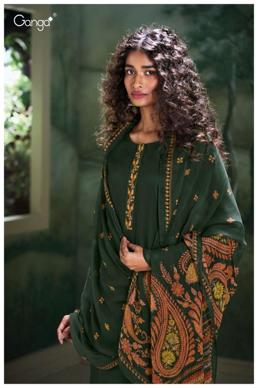 Ganga Elin 3236 catalog party wear salwar suits wholesale