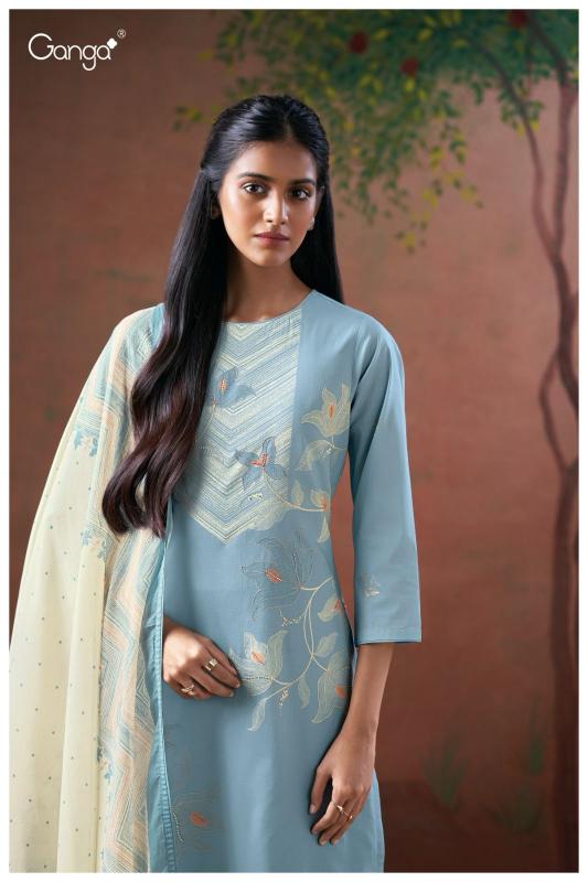 Ganga Fida 3273 catalog wholesale salwar suit market in mumbai