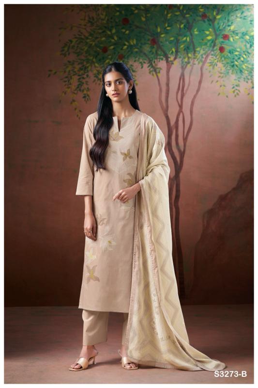Ganga Fida 3273 catalog wholesale salwar suit market in mumbai
