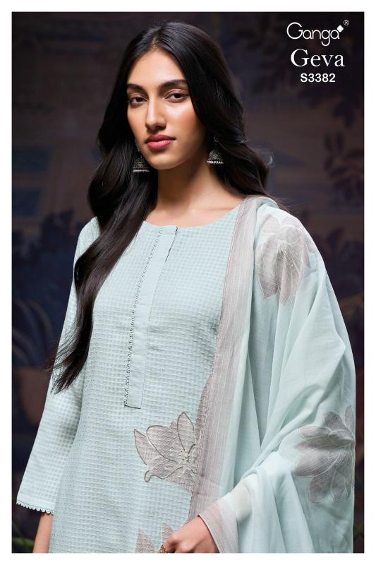 Ganga Geva 3382 catalog cheap salwar kameez