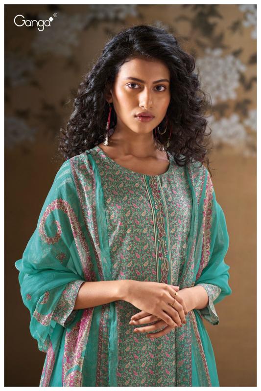 Ganga Ginaya 3146 Catalog images of latest pakistani suits