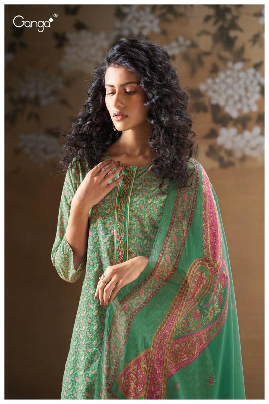 Ganga Ginaya 3146 Catalog images of latest pakistani suits