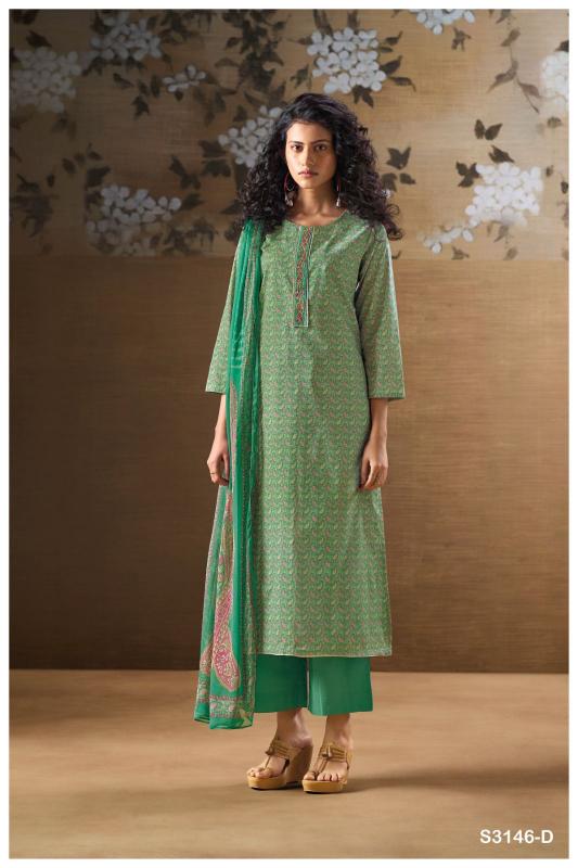 Ganga Ginaya 3146 Catalog images of latest pakistani suits