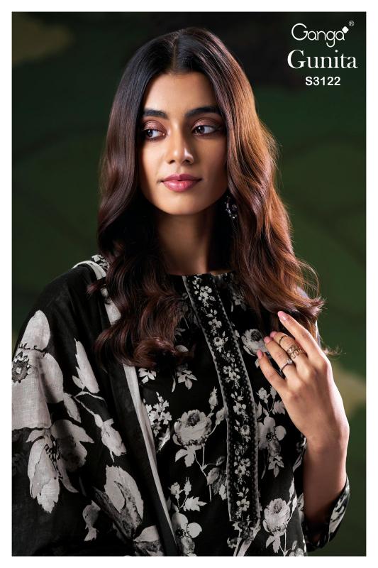 Ganga Gunita 3122 Catalog party wear suits for female
