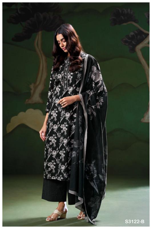 Ganga Gunita 3122 Catalog party wear suits for female